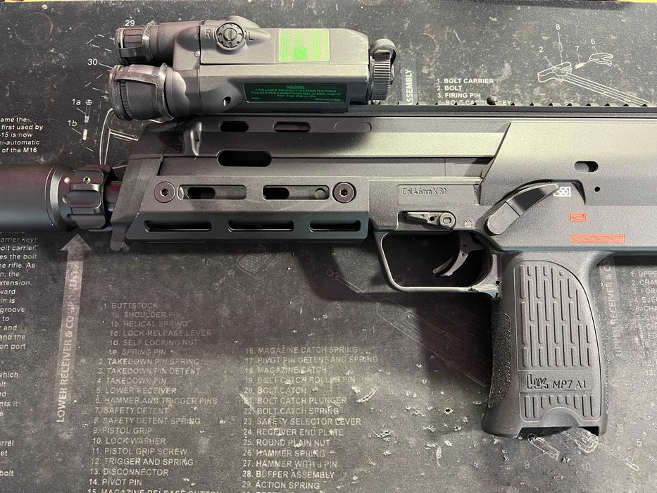Еърсофт Реплика MP7 A1/A2 HPA custom Polarstar F2