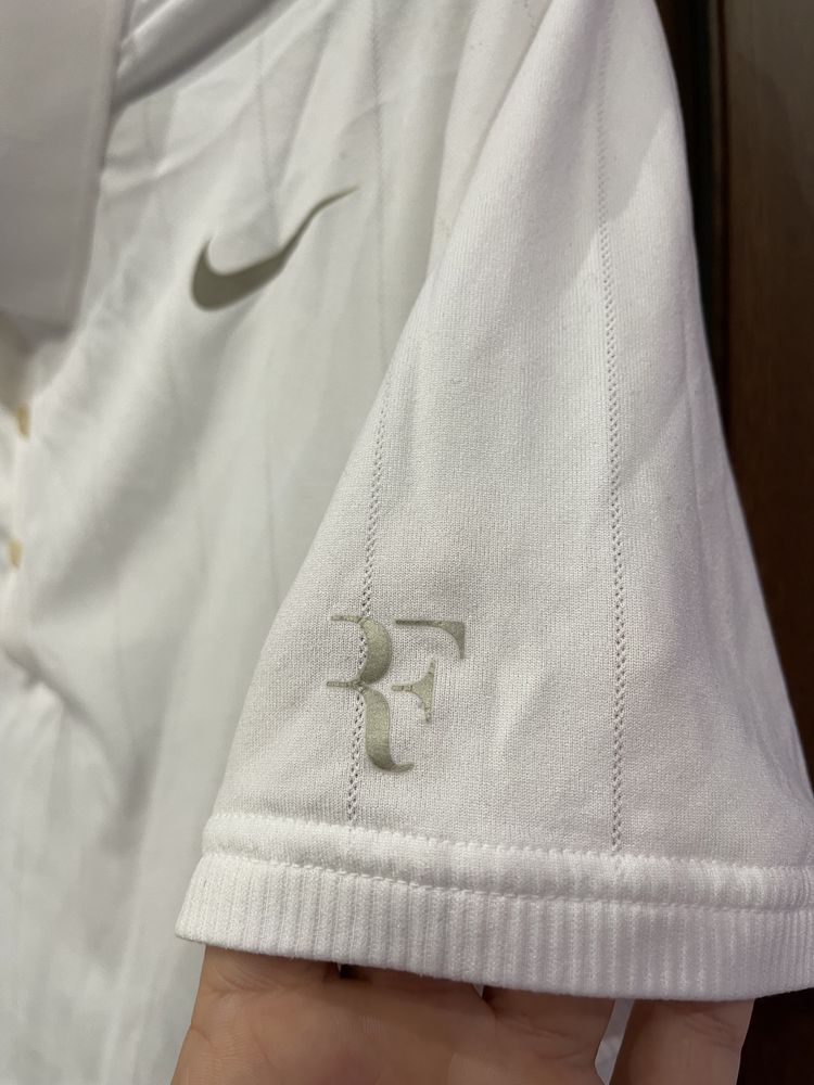 Nike Roger Federer RF PREMIER Polo Тениска Djokovic Jordan Tennis