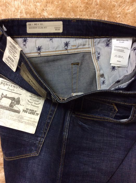 Benvenuto slim fit jeans barbati 34/32