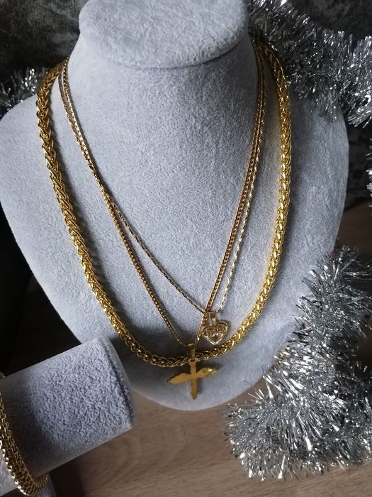 Лот бижута медицинска стомана