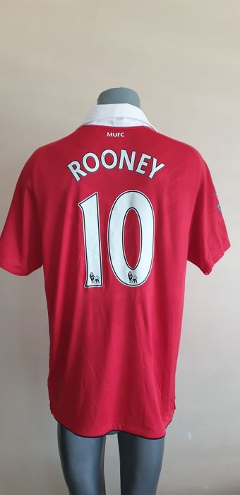 Nike Dri - Fit Man United Rooney # 10 / L НОВО! ОРИГИНАЛ Мъжка Тениска