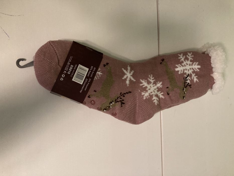 Дамски чорапи с коледен мотив