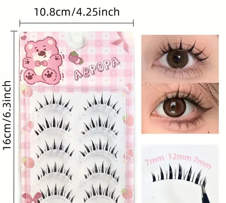 Пучковые ресницы клей