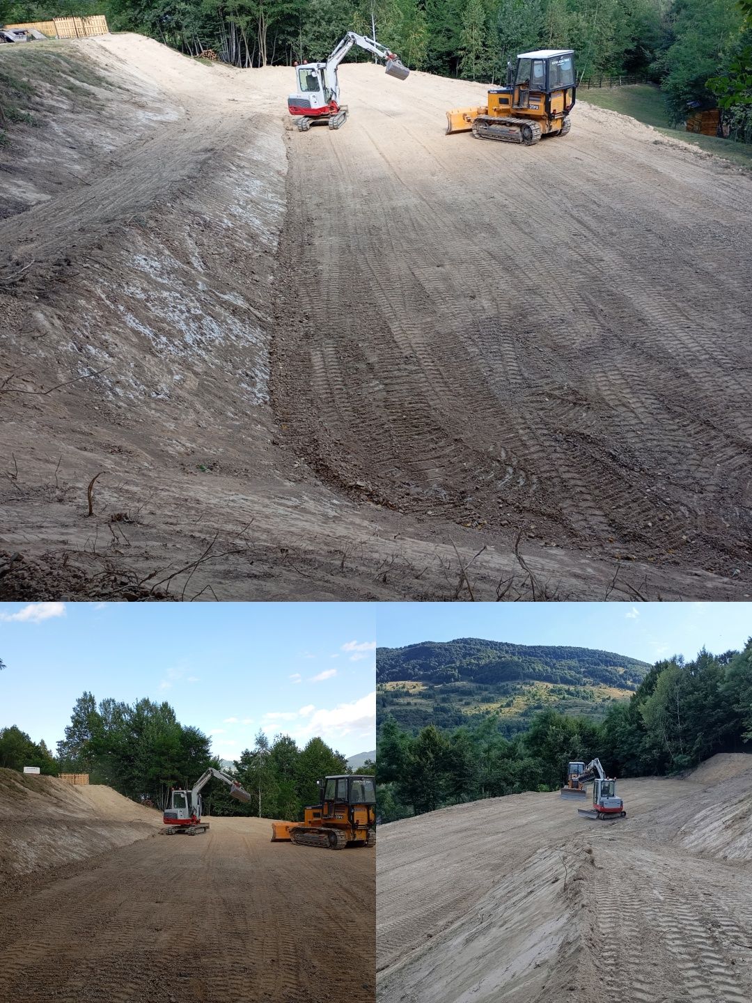 Mini excavator inchiriez prestări servici buldoexcavator buldozer