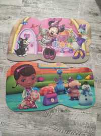 Puzzle mare Minnie Mouse si Doctorita Plusica