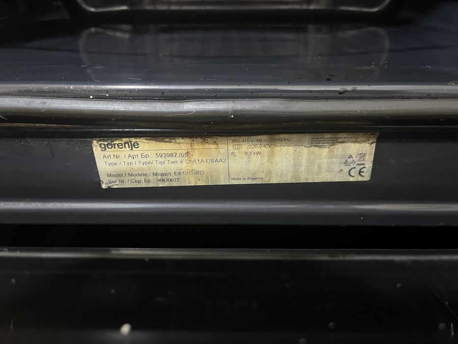 Продаётся электрическая плита Gorenje
