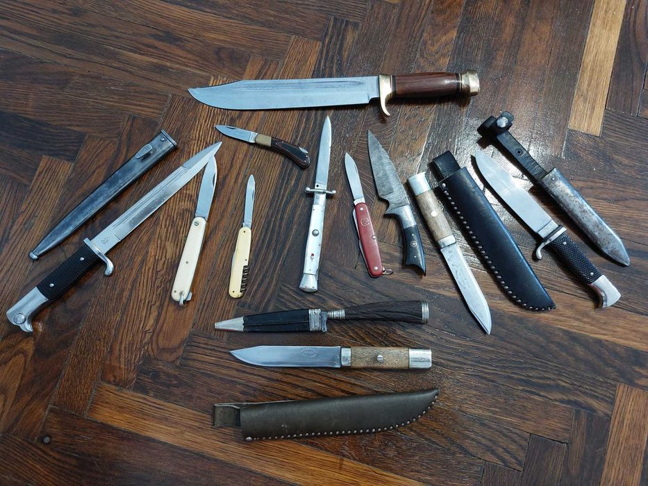 Cutite Profesionale Bucatarie Vechi NOS Herder Zwilling J. A. Henckels