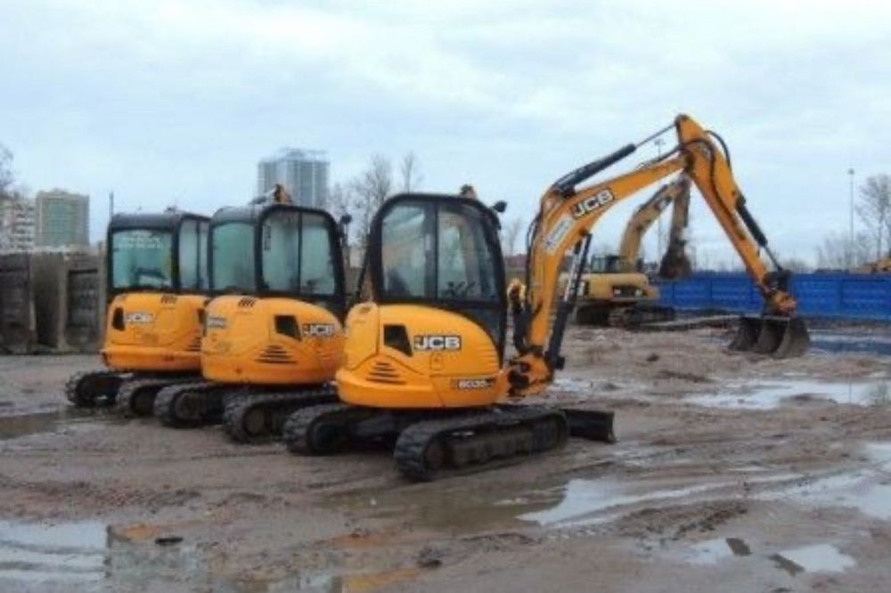 Услуги мини экскаватор гусеничный трактор блоха