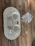 Set cafea argintat 2 persoane