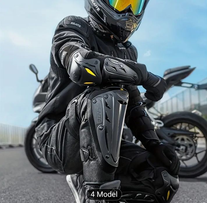 Set cotiere genunchere moto