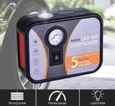 Kомпресор гуми с лампа и манометър 12V -YF528