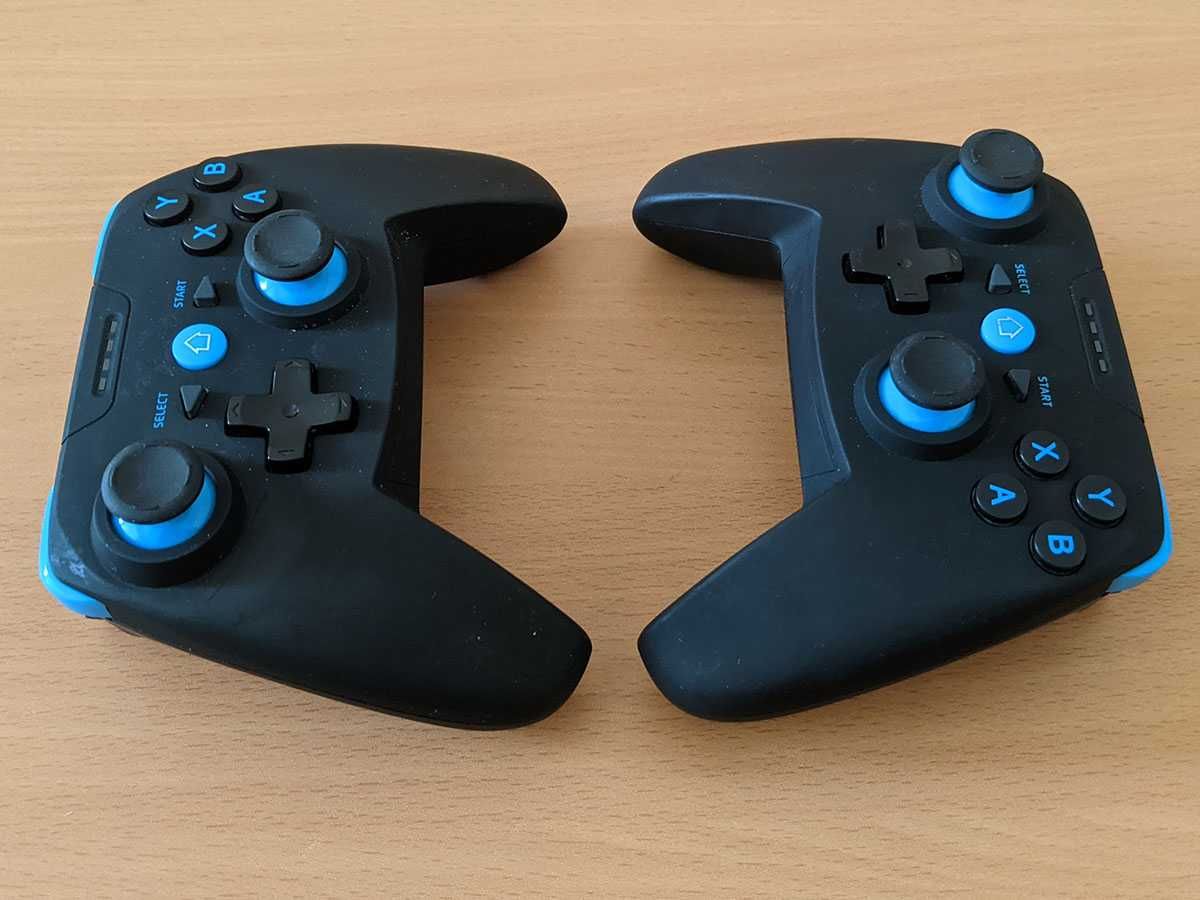 Джойстици за Android и PC, безжични с Bluetooth и вградени батерии