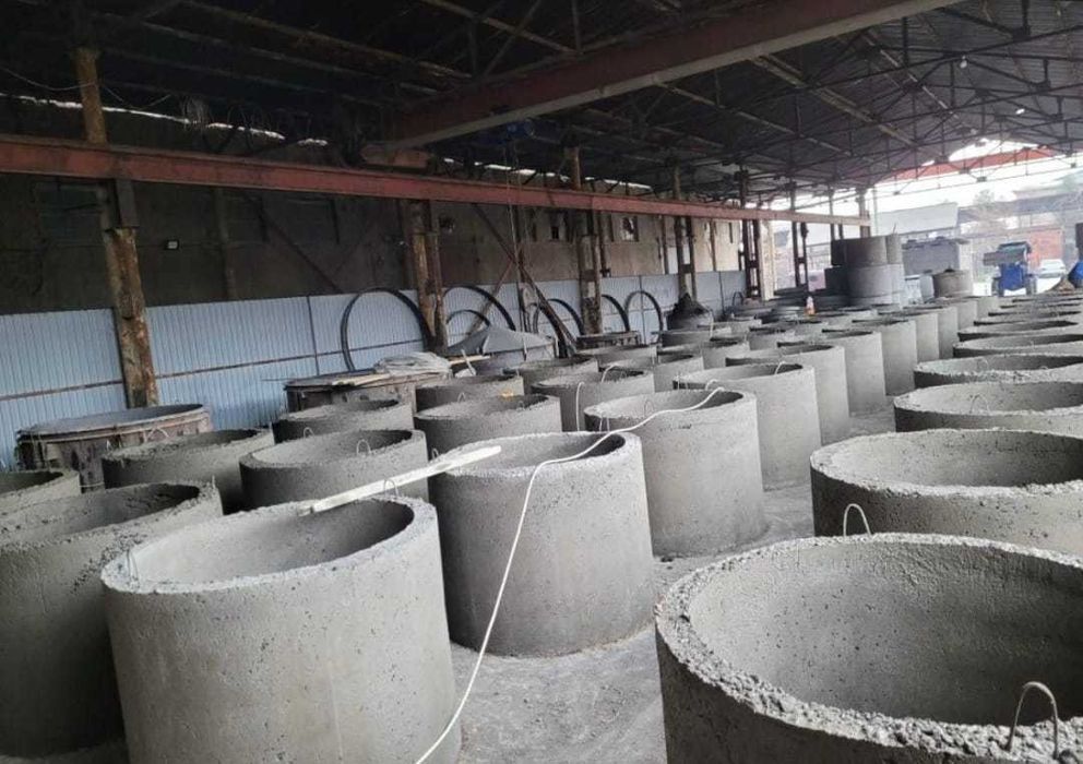 Канализационные кольца, люки,крышки.Септик. Манипулятор трактор