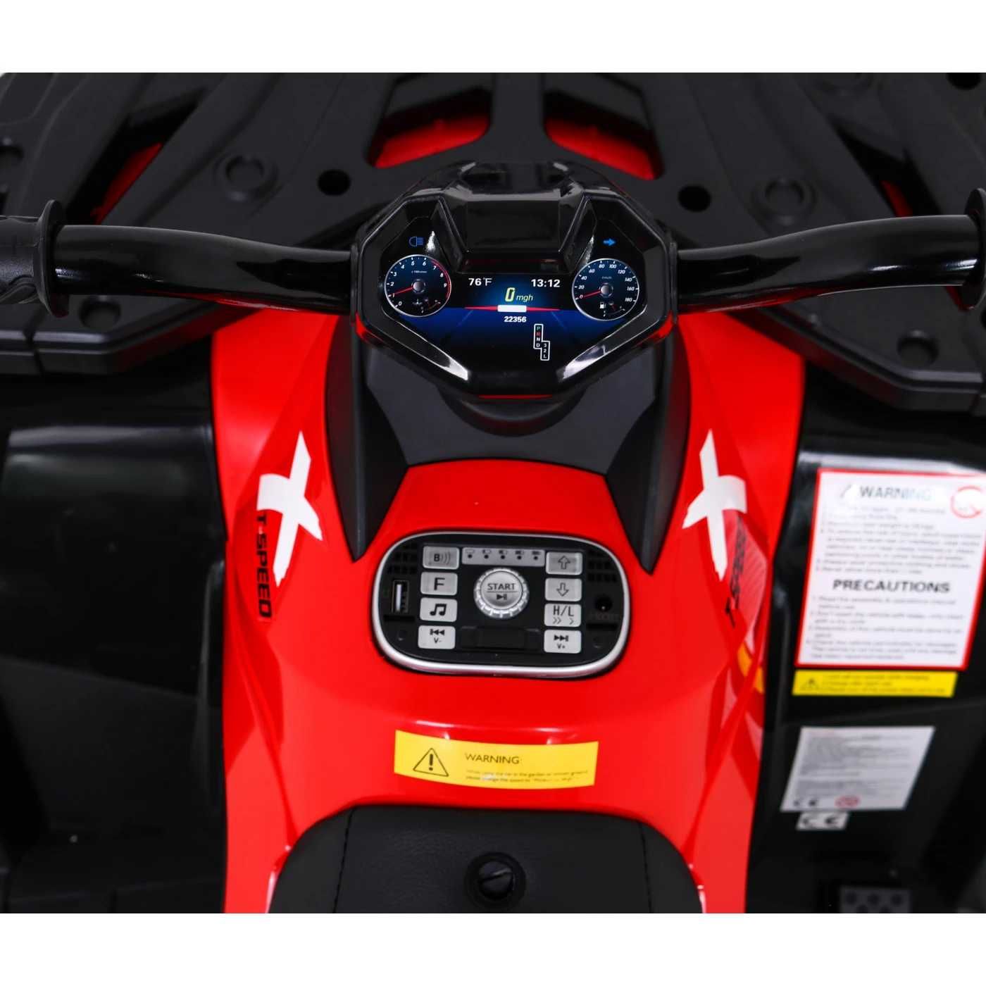 ATV electric 4x4  accesorii incluse, BJS615 320W 24 Transport Gratuit