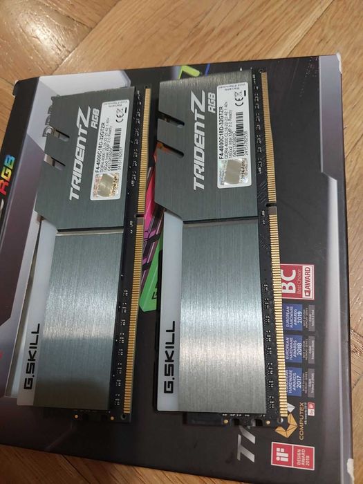32GB DDR4 G.Skill TridentZ RGB - 4000Mhz, CL18