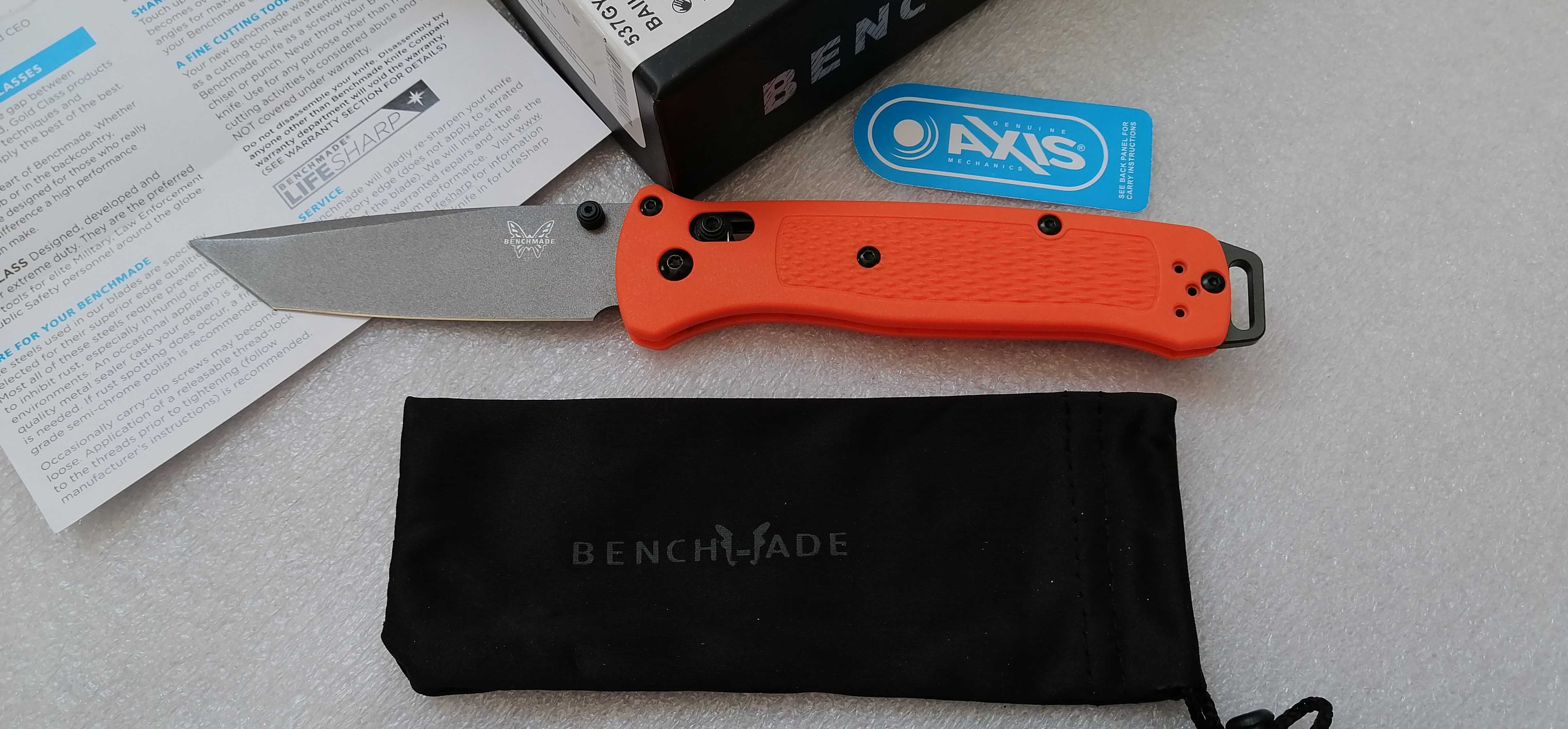 Benchmade Bailout Axis Cutit Briceag Drumetie Vanatoare pescuit