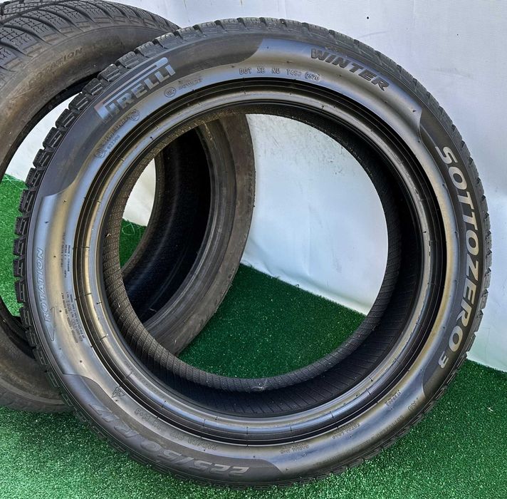 2бр 225/50r17 PIRELLI SOTTOZERO 3 зимни