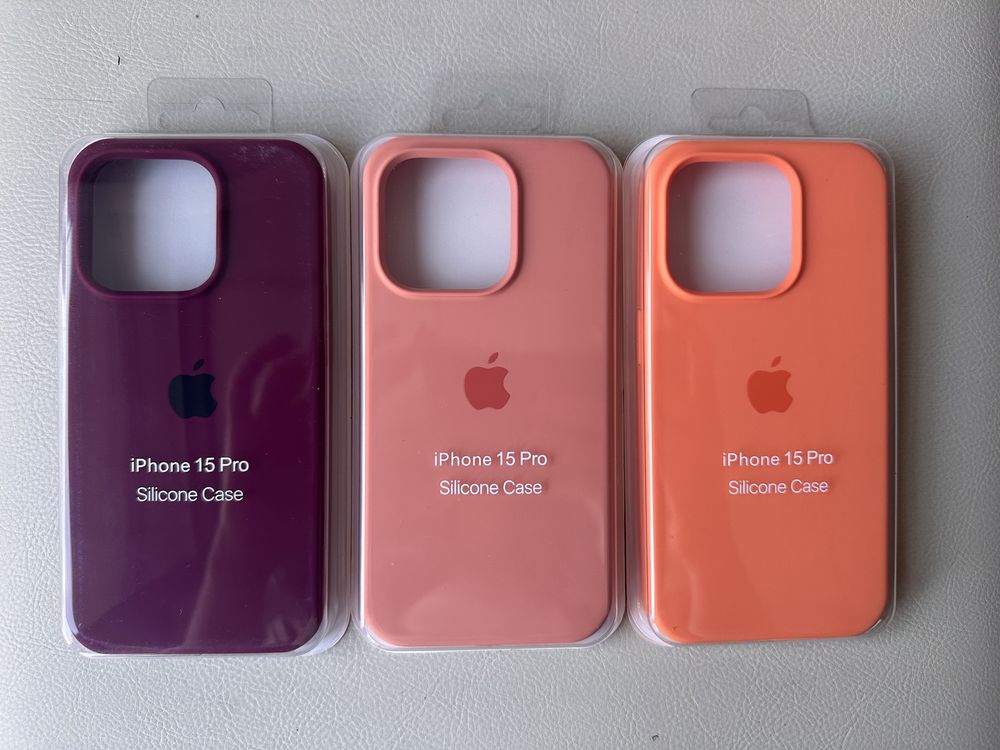 Разпродажба!Силиконов Кейс Apple Case iPhone 15 Pro