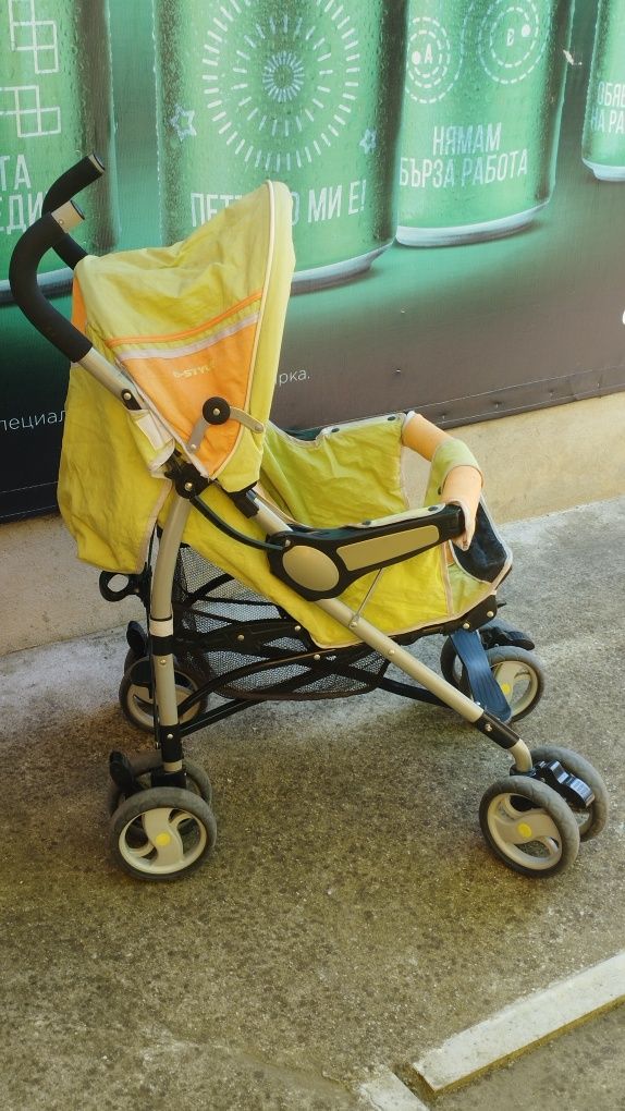 Детска количка с кош