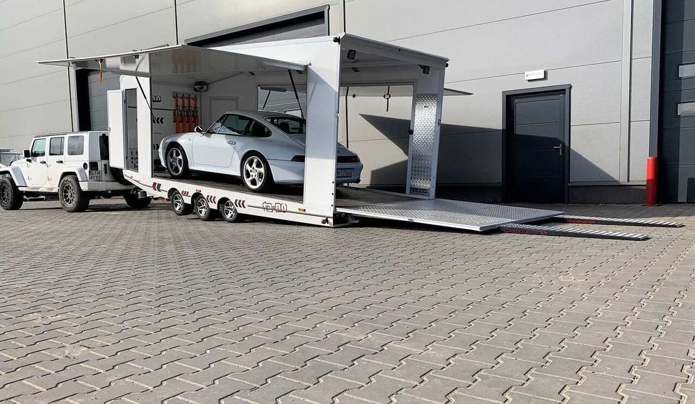 Remorca transport auto inchisa TA-NO TRANSPORTER 55 PREMIUM