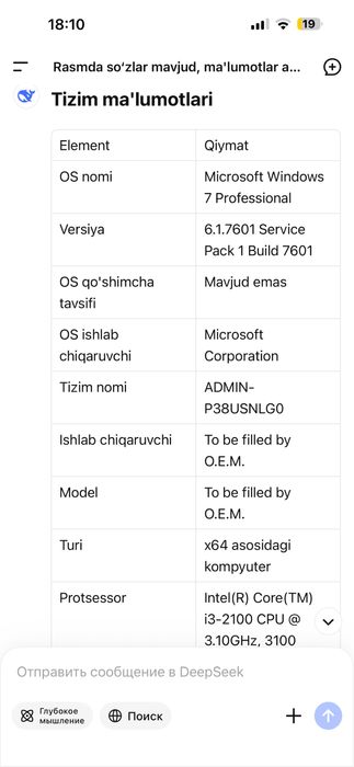 Kompyuter sotiladi!!!