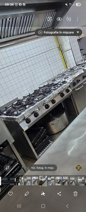 Vand aragaz profesiinal 6 ochiuri