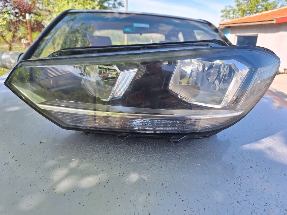 Ляв Фар За Volkswagen Touran  2016-2019 Година  Фолксваген Тоаран