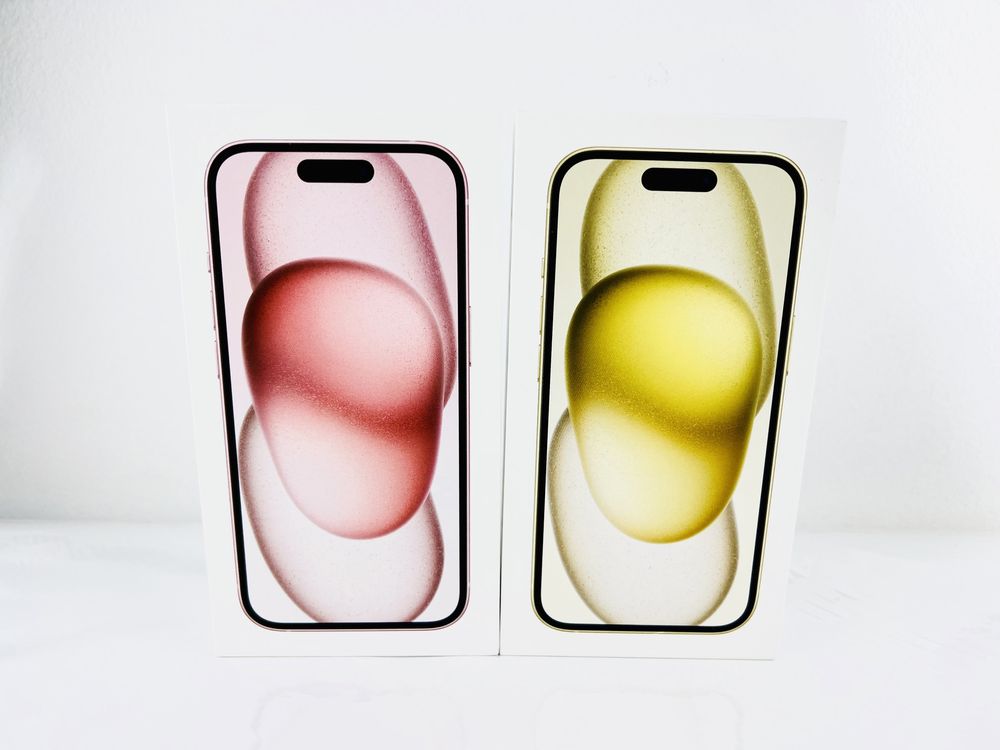 НОВ! Apple iPhone 15 256GB Pink / Yellow Гаранция!