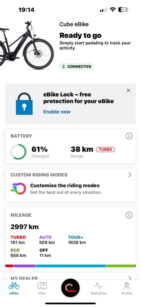 Електрически велосипед Cube Touring Pro размер: 28/50см