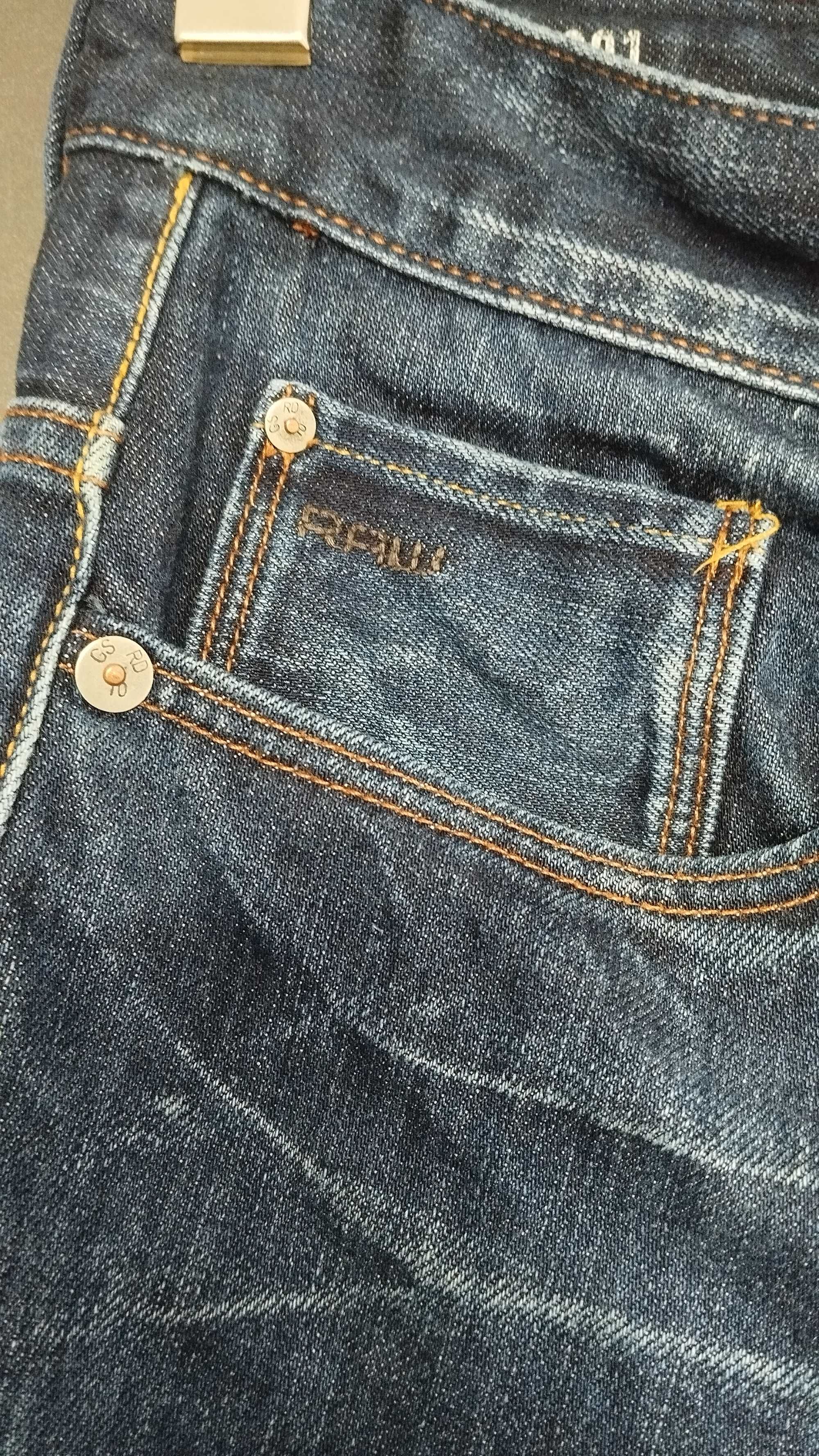 G-Star Raw 3301 мъжки дънки размер 31х34 в тъмно син цвят