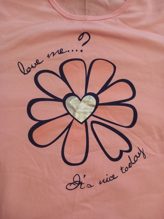 Памучна тениска нова ръст 164