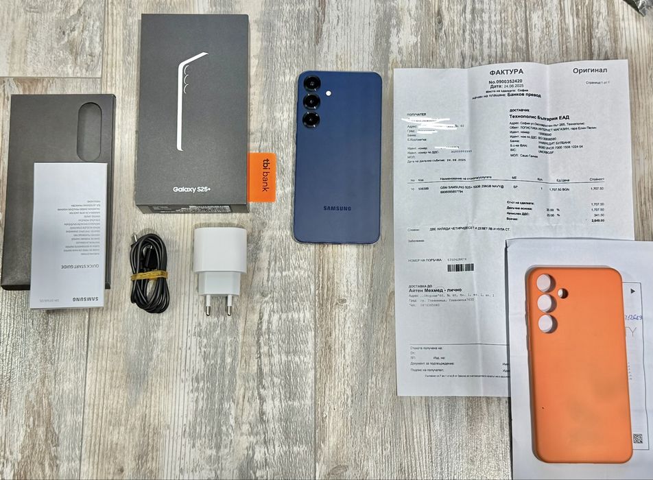 Samsung Galaxy S25 Plus 256 GB 12 GB Ram Dual Sim Като Нов