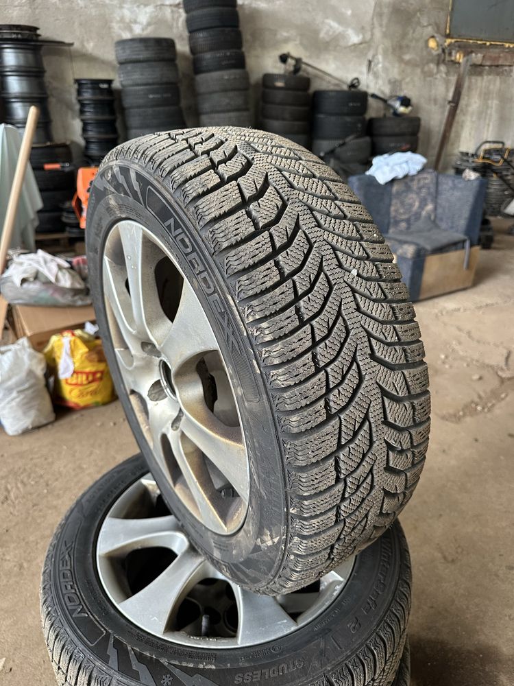 16,5x112 VW,Audi,Skoda с нови зимни гуми 205/55/16