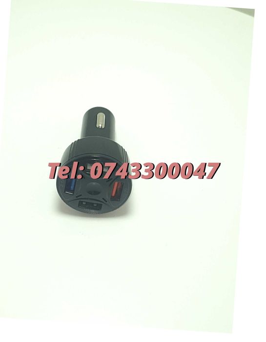 Superfastcharge Incarcator Auto Cu Patru Porturi Usb Partycharge