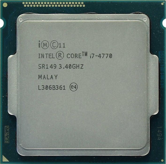 Intel Core i7 4770 (4 поколение) S1150 в отличном состоянии с гарантие