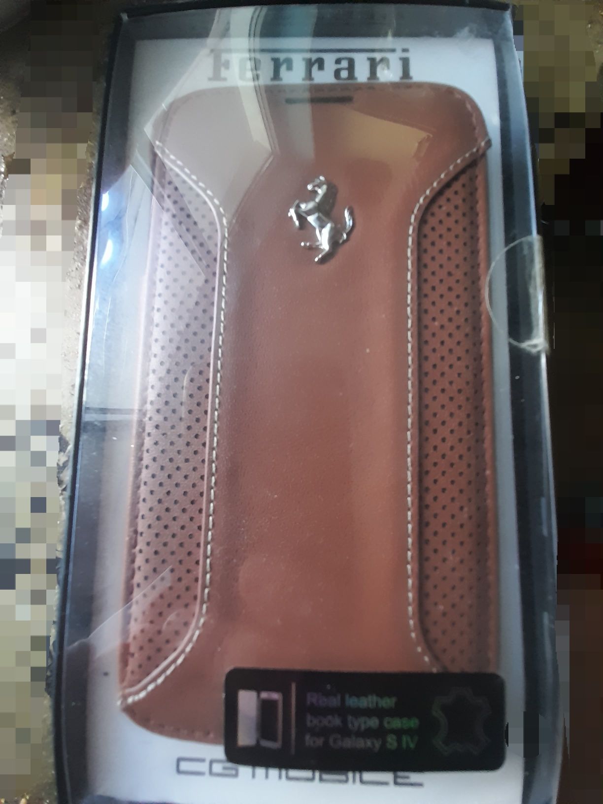Husa telefon Galaxy S IV ,Ferrari