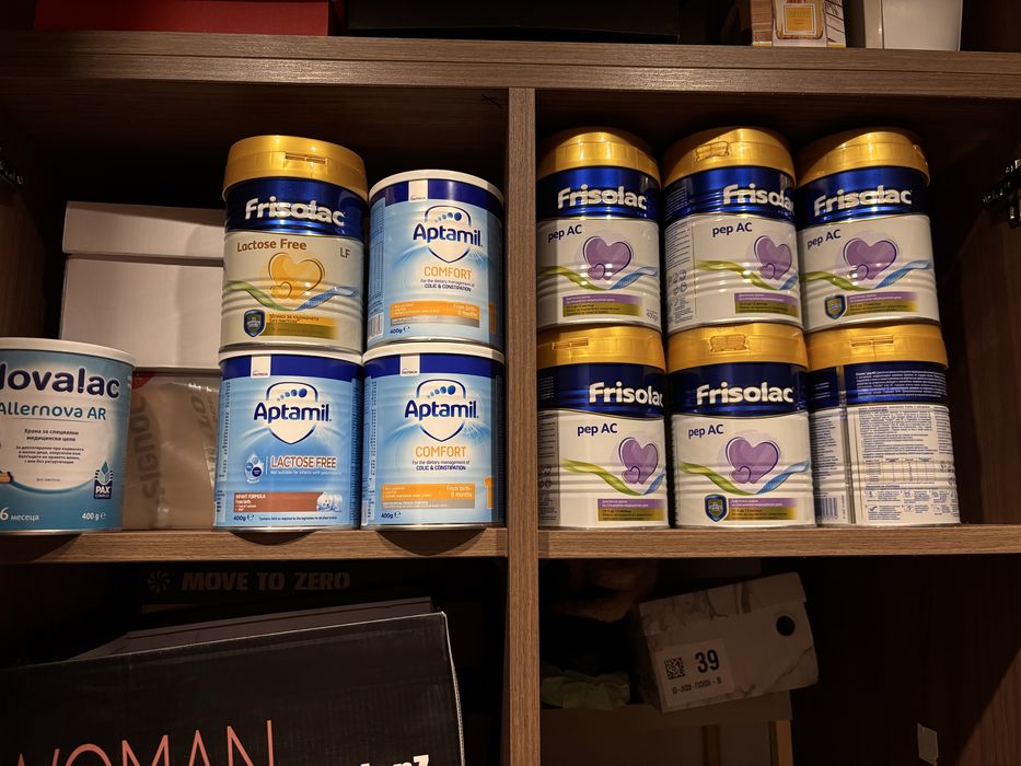 Frisolac PEP AC Адаптирано мляко при алергии, Aptamil comfort