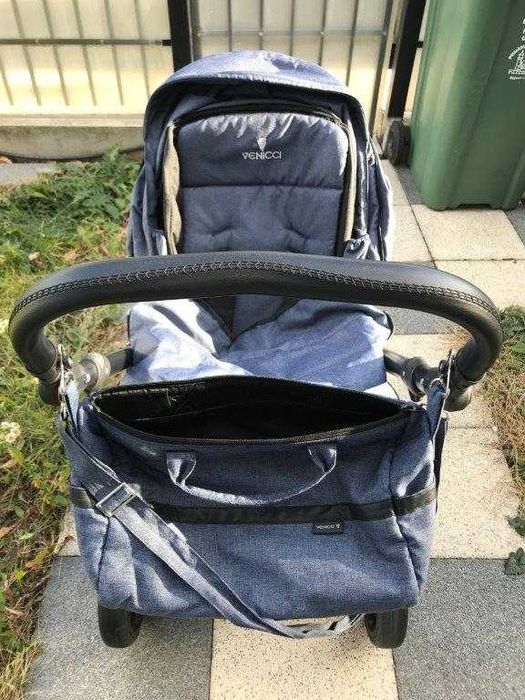 Carucior Venicci 3 in 1 Cadru Landou Scoica Scaun + accesorii