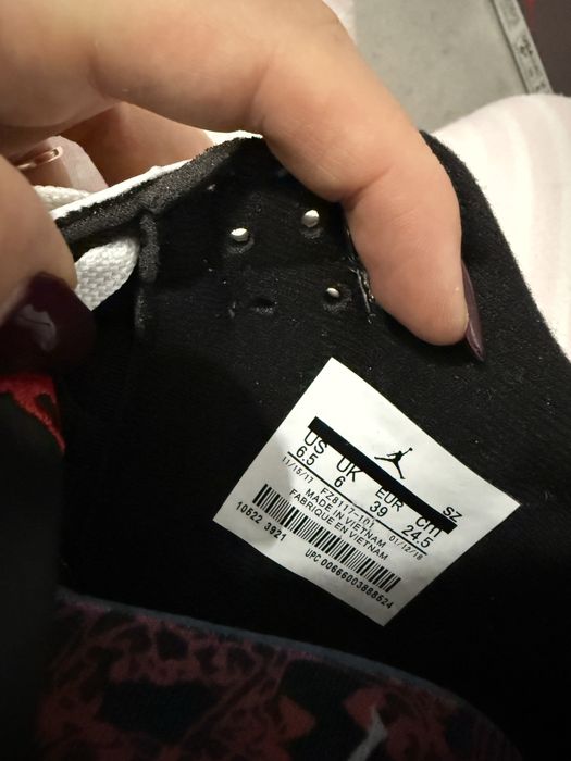 Jordan X Travis Scott Jordan Jumpman Jack "University Red" sneakers