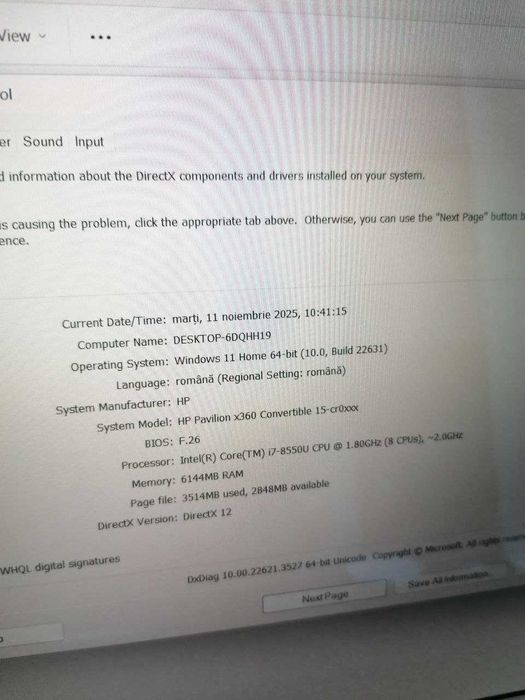 laptop hp pavilion x360 convertible 15 (m2) star amanet