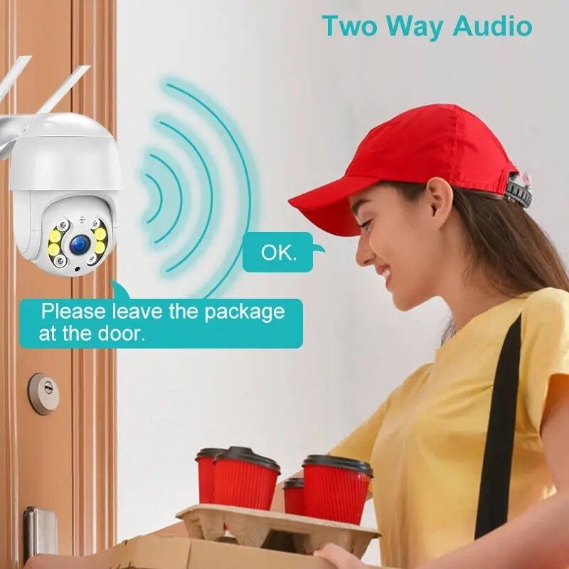 IP камера Wifi 8MP IP camera 4k HD PTZ auto tracking
