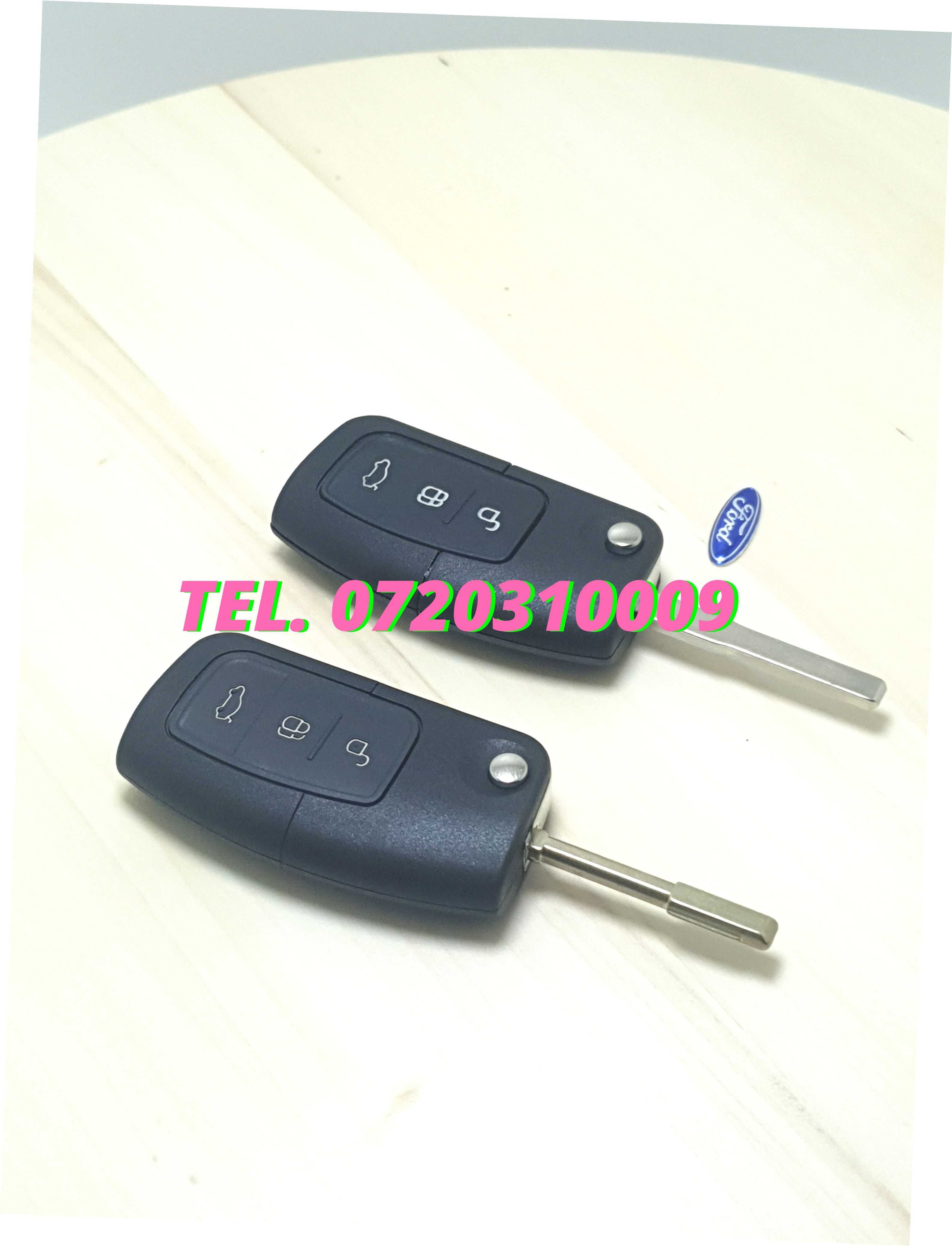 Carcasa Tip Cheie Briceag Ford Cu 3 Butoane Cc111