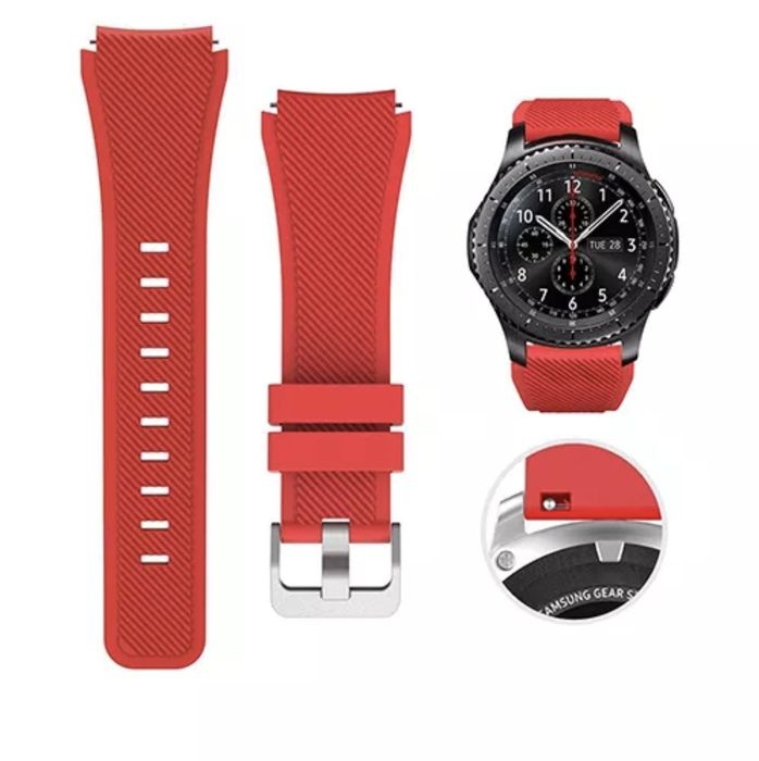 Accesorii telefoane si ceasuri Curea ( brățară silicon) ceas 20 si 22m