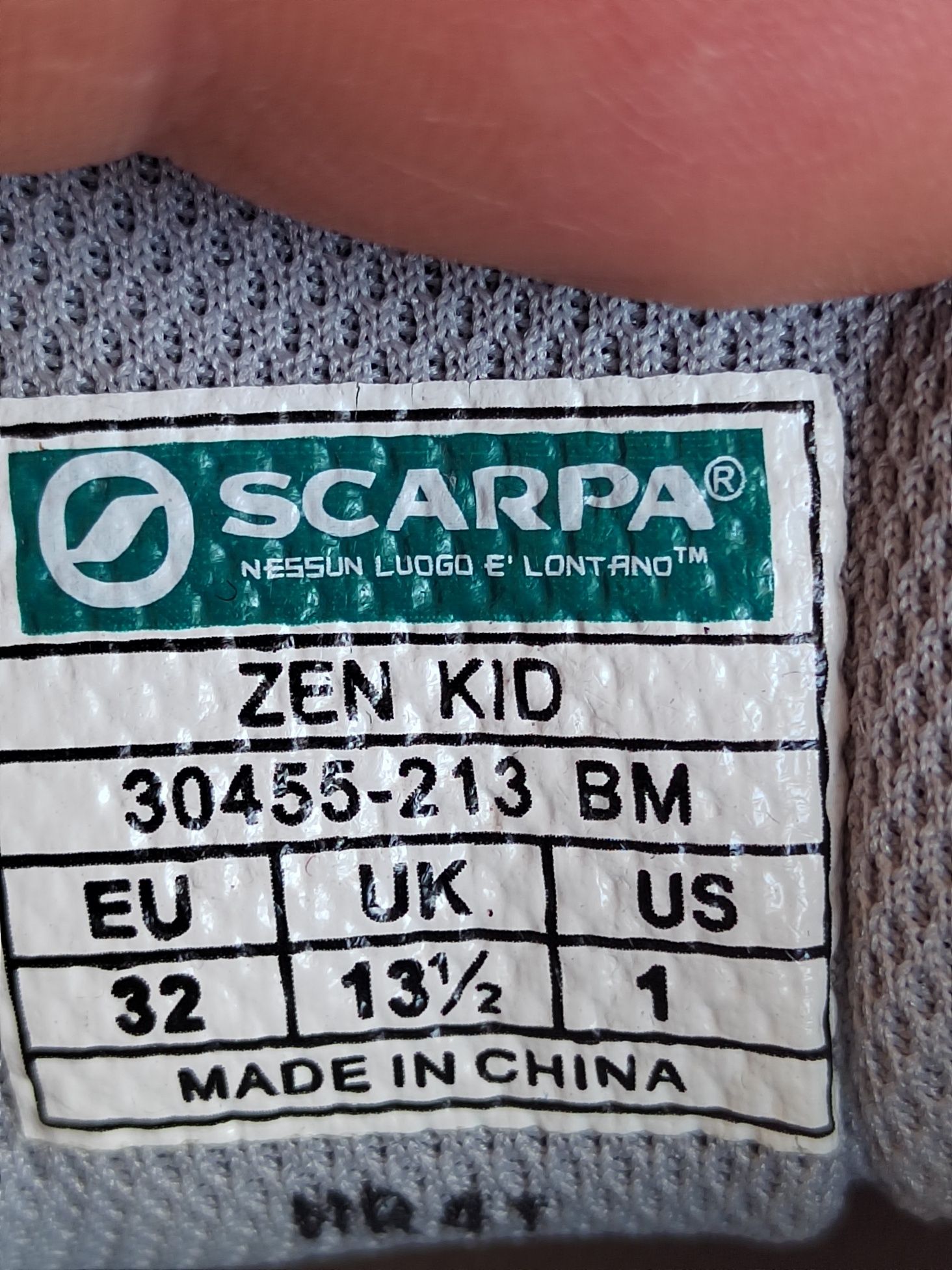 Scarpa Zen kid 32 номер