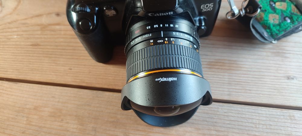 Obiectiv Fisheye canon ef walimex 8mm 3.5aspherical