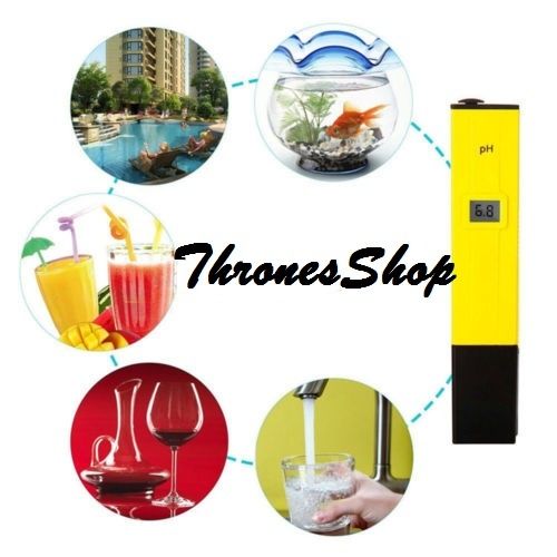 РН метър за течности(PH Meter) (с 2 батерии)