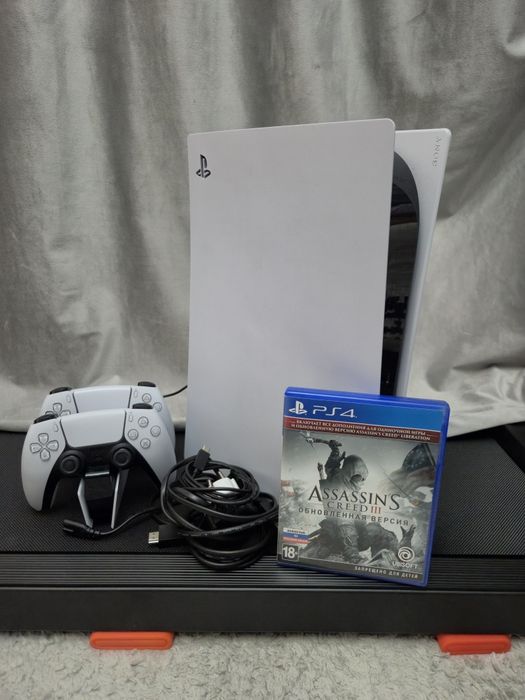 Playstation 5 ; 2 джойстика; Плейстейшен 5 ; Ps5 ; полный комплект