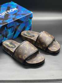 Papuci barbati Gucci, Louis Vuitton, Burberry