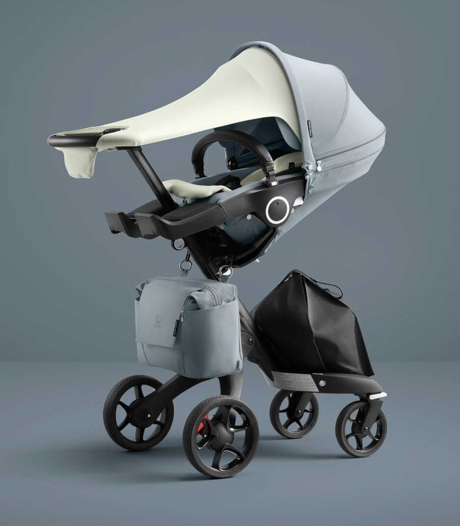 Stokke xplory v6 limited edition бебешка количка - Tranquil Blue