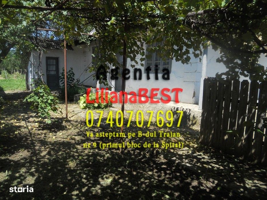 Casa batraneasca cu 1000  mp teren